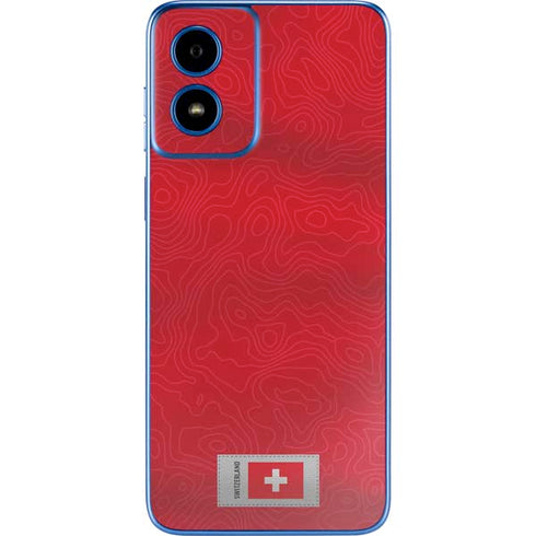 Switzerland Soccer Flag Moto G Play 4G (2024) Skin